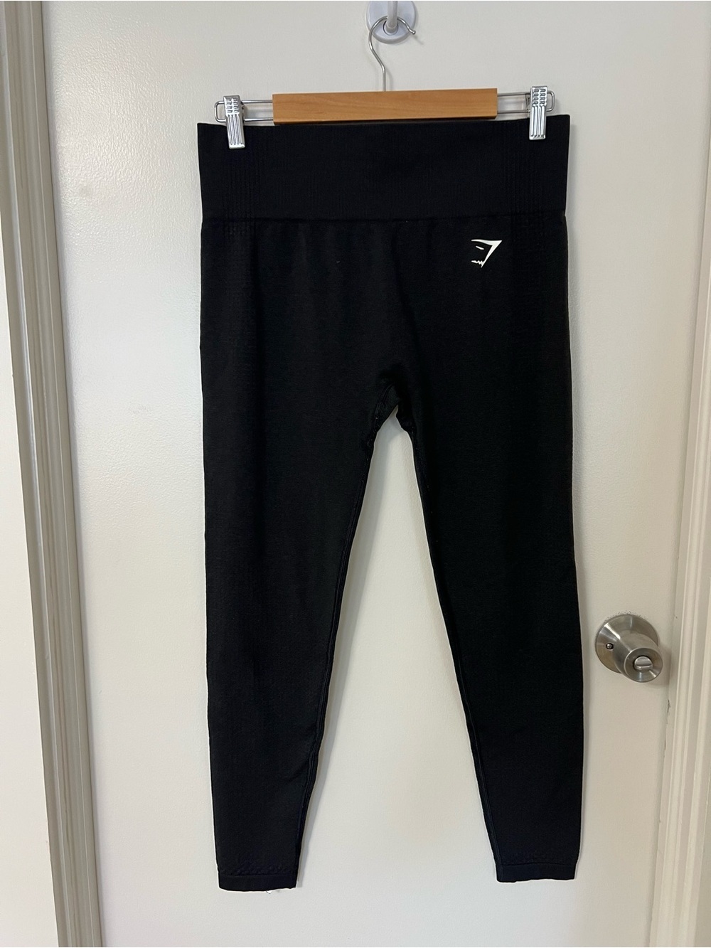 Gymshark Women’s Black Seamless High Waisted Performance Leggings Yoga Lounge